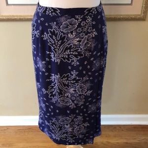 CWC FAUX WRAP SKIRT